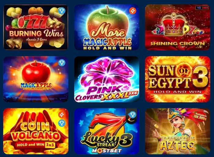 Mostbet كازينو الجزائر games